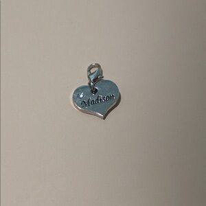 Silver Heart Charm Pendant